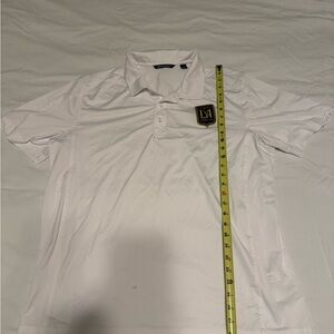 Cutter & Buck Classic White Polo with LAFC Emblem